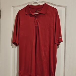 Izod Men's Vibrant Red Polo Shirt